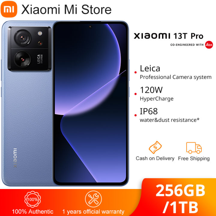 New arrival] Global Version Xiaomi 13T Pro 5G 50MP Camera 144Hz AMOLED  Display 5000mAh Battery 120W HyperCharge IP68