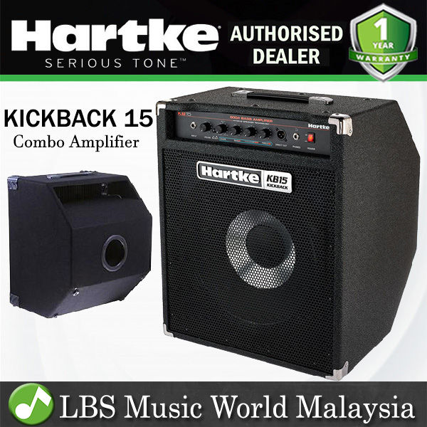 Hartke Kickback KB15 500W 15 Inch Bass Combo Guitar Amp Speaker
