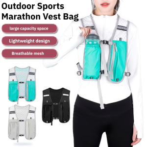 Running Phone Bag Outdoor Mountaineering Marathon Vest Bag Cross-Country Backpack Multi-Functional Ultra-Light Water Bottle