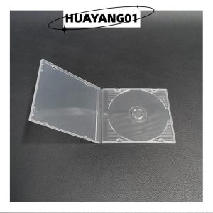 HUAYANG01 [HOT FASHION] 1PC 8CM ReadStar Transparent PP Ultrathin Standard DVD Case 3Inch CD Package Portable CD Storage Box