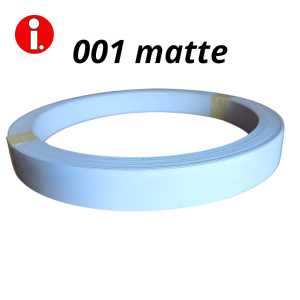 UNICA Edge Banding PVC - Matte White #001 (10metersx21mm)