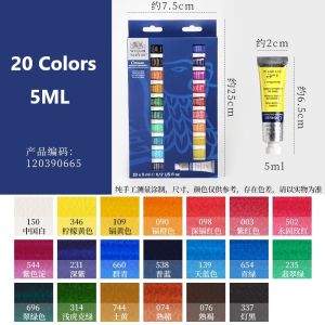 Winsor & Newton Cotman 10/20 Colors 5ML Watercolor Paint Set Professional Artist Water colour painting Pigment Supplies
