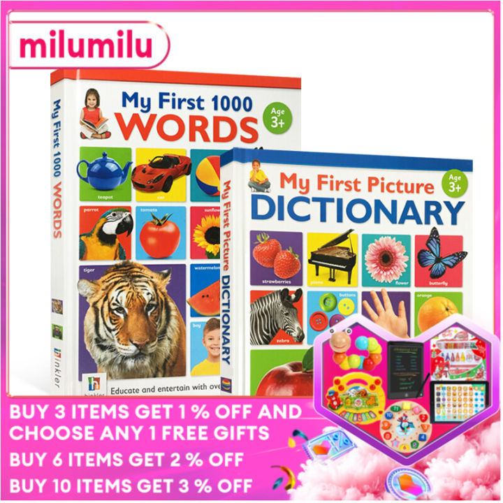 milu Original English My First Picture Dictionary/My First 1000