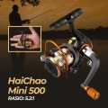 PROMO Reel Pancing Mini 100 500 800 Spinning Fishing Reel 5.2:1 12 Ball Bearing Reel Pancing Kecil. 