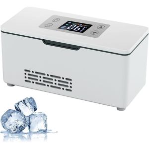 Fridge Drug Insulin Cooler Travel Case 2-8℃ Portable Mini Medicine Fridge Insulin Pen Case Medical Refrigerator Bag with Battery