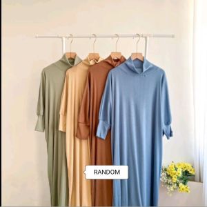 Rosa Dress Midi batwing Knit Premium