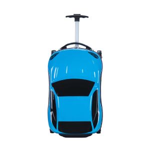 18 Inch Childrens Luggage Rideable 3D Cartoon Car Universal Wheel Travel Suitcase Kids Trolley Box Baby Toy