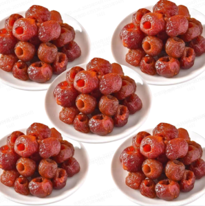 💝Hot Sale💝Delicious Nonnuclear Hollow Hawthorn Pitted Hollow Hawthorn Fruit Soft And Chewy Natural Dried Snack Traditional Chinese Preserved Fruit Sweet And Sour Delight For Digestion Aid  Hollow Hawthorn Snack Natural Dried