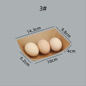 Kraft Paper Takeout Box Disposable Meal Box Food Container Box Chicken Rice Takoyaki Box