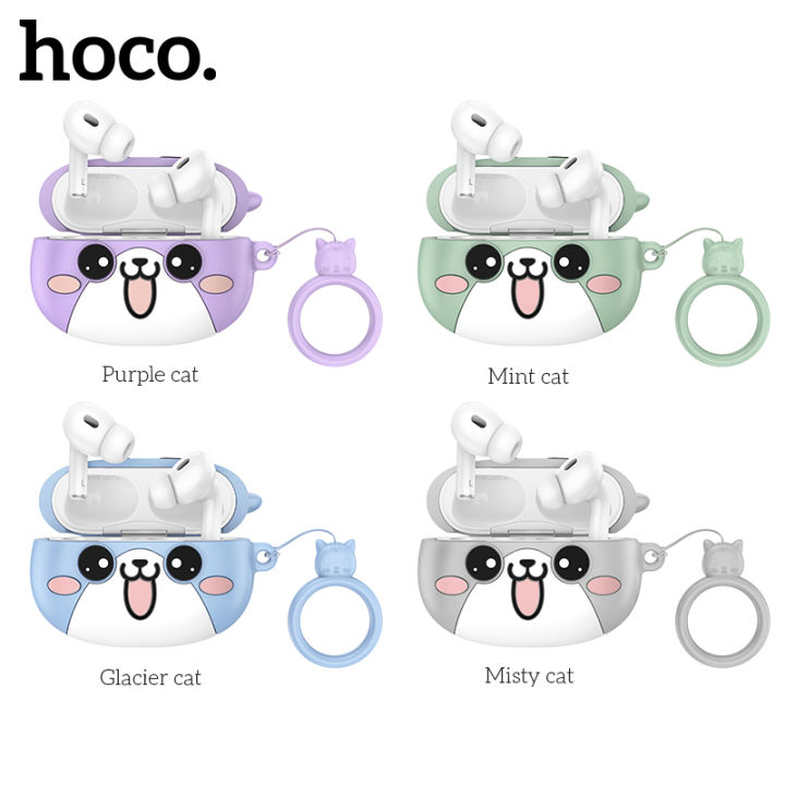 【Free Earphone Case】HOCO EW48 TWS True Wireless Headset Bluetooth Headphones BT5.3  With Microphone Touch Control Earbuds HD Stereo Sports Headset For iOS Android Xiaomi Huawei Oppo Vivo Sumsung All Smartphones Universal