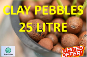 25 LITRE whosesales Hydro Stone Clay Pebbles Clay Ball Leca ，陶粒多肉陶粒 陶碳球 园艺植物铺面 垫底 水培 栽培土 种植土 营养土