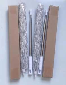 Chổi Quét Trần Nhà Sợi Lông Mềm Nhẹ Cán Inox Gấp Gọn Dài 28m Rút Gọn 80cm Chắc Chắn Không Rỉ Lau Vệ Sinh Trần Nhà