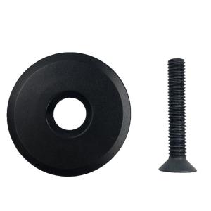 Bicycles Stem Top Cap Cycling Gear Headset Top Cap Alloy Cover for MTB Biking Front Fork Gear Mountain Bike Parts Accs