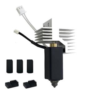 Hotend 3D Printer Nozzle Upgraded Hardened Steel Nozzle Hotend Kit for Centauri Carbon Hotend 3D Printer Extruder Accessories