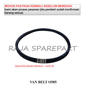 FB585 V BELT MESIN CUCI / LINDEN MESIN CUCI / VAN BELT O585