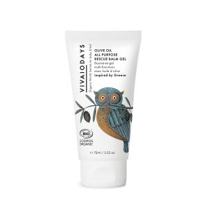 Vivaiodays All Purpose Olive Oil Rescue Balm Gel | Steroid-free eczema rash baby acne cradle cap diaper balm