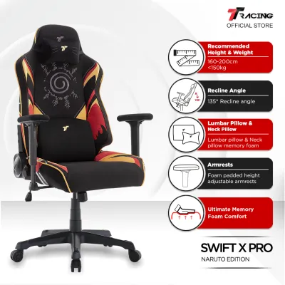 TTRacing Swift X Swift X Pro Gaming Chair Ergonomic Office Home Chair - 2 Years Official Warranty