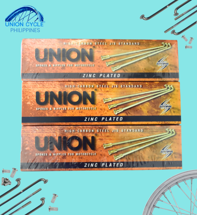 UNION CYCLE SPOKE SET Universal Motorcycle Spokes Local