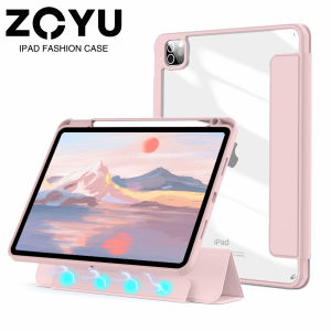ZOYU Detachable Magnetic iPad Case with Pencil Case For iPad mini 6 iPad 2022 Pro 11 Air 5 Air 4 iPad 10th gen Pro 11 2020 iPad 7th 8th 9th 2021 iPad 5 6 gen Air 3 Pro 10.5 Pro11 2018 Magnetic Separation Case Smart Case Shockproof Tablet Cover Protective