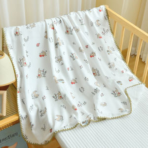 Bamboo Fiber Baby Blanket Sleeping Cover Summer Cool Air-conditioning Quilt Breathable Stroller Cover
