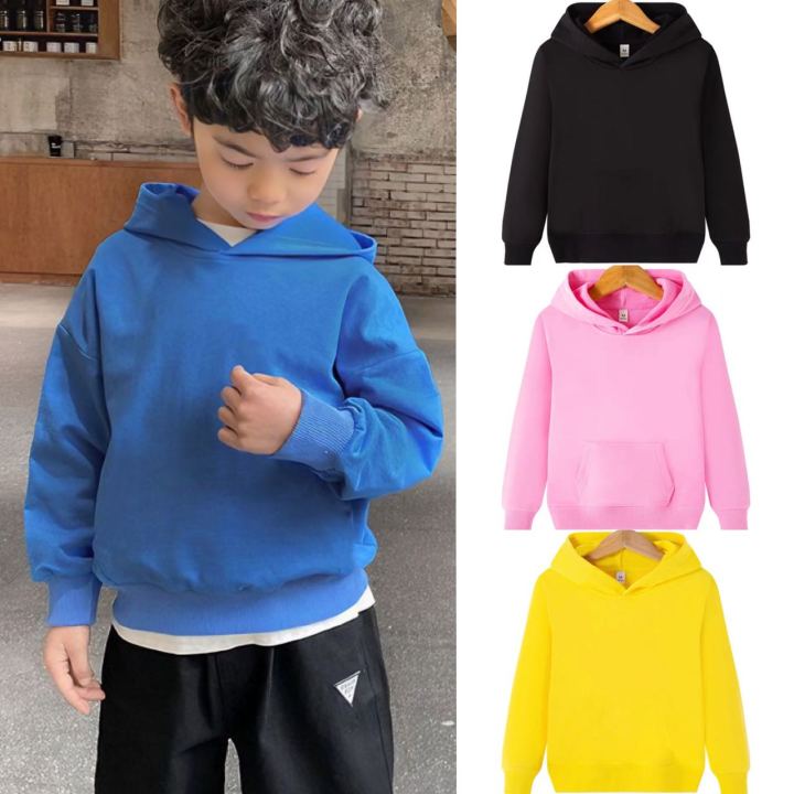 Kids Hoodie Jacket Unisex for Boy Girls 1-10 years old Soft