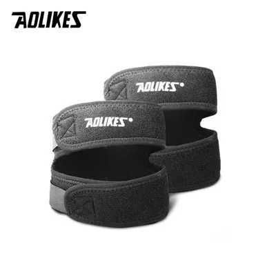Bộ 2 đai hỗ trợ xương bánh chè AOLIKES A-7929 bảo vệ khớp đầu gối đàn hồi khi chơi thể thao Sport knee protector