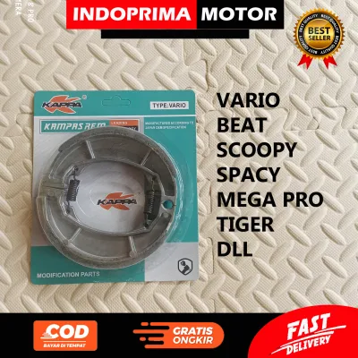 KAPPA KAMPAS REM BELAKANG VARIO. KAMPAS BLKG BEAT. MEGA PRO. SCOOPY. SPACY