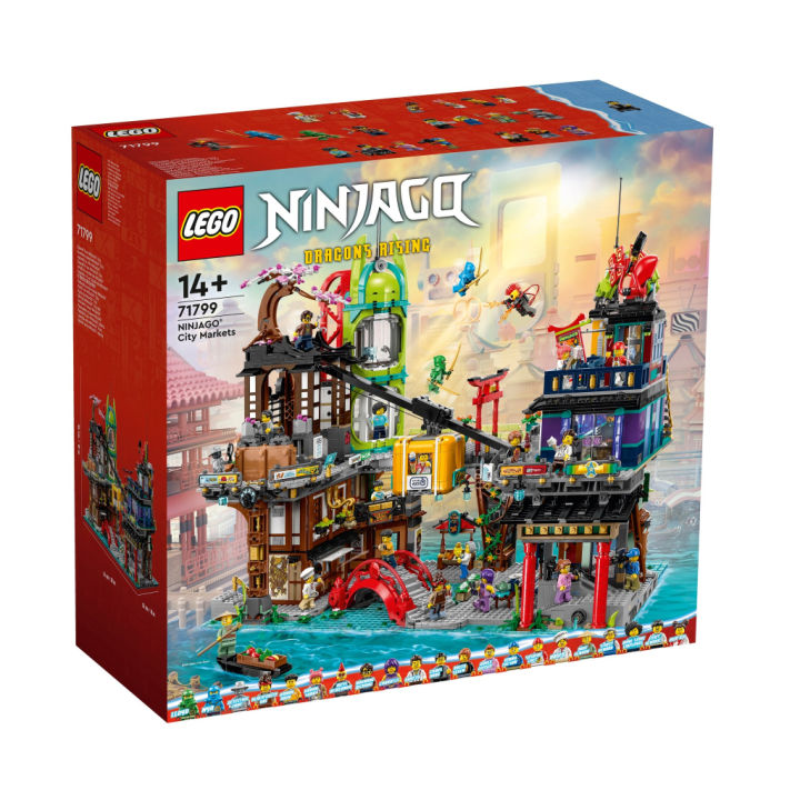 Lego 71799 NinjaGo City Markets Thị Trường Thành Phố NinjaGo