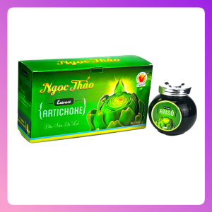 Hộp Cao Atiso lá tươi Ngọc Thảo (2 hũ x 150 gram) | 300 gram cải thiện chức năng gan món quà ý nghĩa và thiết thực cho gia đình và bạn bè của bạn