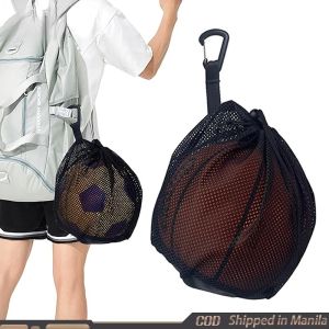 Sports Ball Sling Back Bag Backpack Multifunction Ball Mesh Bag Single Ball Bag