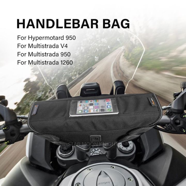 Waterproof Bag Storage Handlebar Bag For Ducati Multistrada 1200