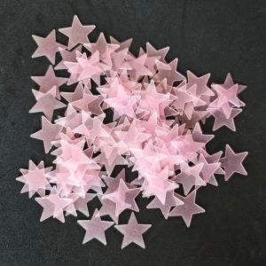 INVADER 100Pcs/Set Colorful Star Luminous Wall Stickers Nursery Ornament DIY Wall Art Stickers Glow In The Dark 3D Luminous Decal Kids Baby Room Decoration