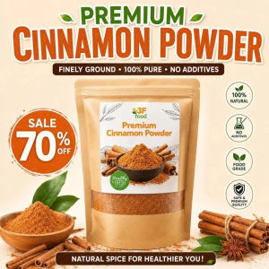 Premium Cinnamon Powder Finely Ground 100% Pure Natural Spice No Additives Healthy Baking Cooking