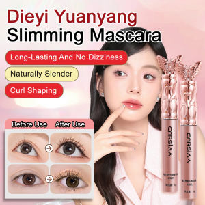 Glossy Eye Makeup Eyelash Curler Curl And Shape Eye Effect Bright Mascara Pen Long And Slender Daily Makeup Dense Fiber Mascara Lasting Lightweight Women