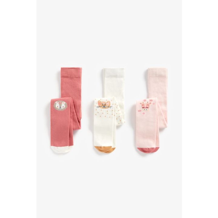 Mothercare Safari Tights 3 Pack Lazada PH