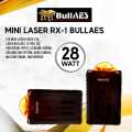 LAMPU SOROT TEMBAK D2 MINI LASER BULLAES RX-1 28 Watt. 