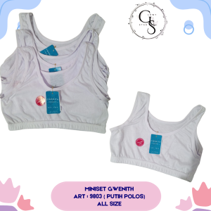 Miniset Anak Remaja ABG Gwenith Putih Bersih | Tanpa Busa | Step 1 | 9803