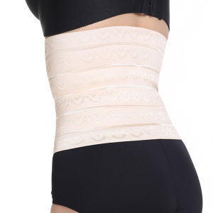 【New Arrival】 21cm Postpartum Women Waist Trainer Spandex Body Shaper Underwear Breatheable Woman Tummy Sheath Belt Shaping Supplies