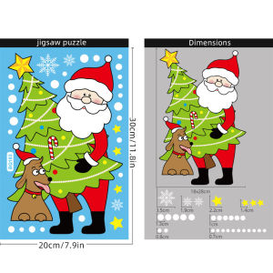 Houseeker Miếng Dán Cửa Sổ Kính Giáng Sinh Miếng Dán Hình Nai Sừng Tấm Ông Già Noel Cho Nhà Cửa Trung Tâm Mua Sắm Đề Can Dán Tường Giáng Sinh Trang Trí Năm Mới