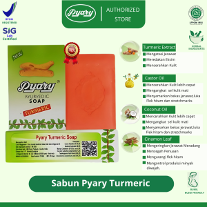 [ BPOM RI] SABUN ARAB SABUN PYARY TURMERIC  SABUN PYARY KUNYIT HERBAL SOAP TERLARIS DISTRIBUTOR RESMI PyaryID