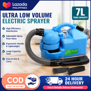 220VElectric ULV Fogger Sprayer Portable Ultra Low Mist Fogger Sprayer for Indoor and Outdoor Use(7L)