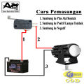 Saklar Tembak Piw piw / Saklar Lampu Dim ngedim / Sakelar Tembak Microswitch siap Pakai. 