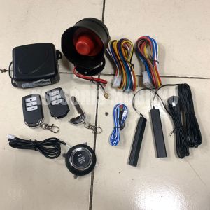 CAR ALARM MOBIL KEYLESS PUSH BUTTON ENGINE START / STOP KOMPLIT HONDA
