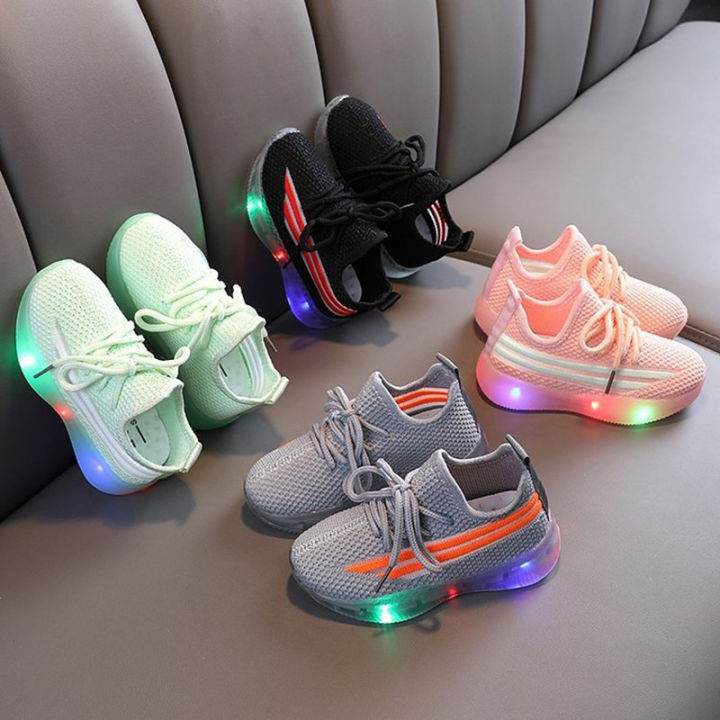 All-match (2-6 Years Old) Kids Light Weight Fabric Lace Up