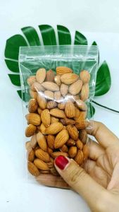 ALMOND PANGGANG UTUH PREMIUM KACANG ALMOND KUPAS ROASTED SIAP MAKAN ALMOND SLICE