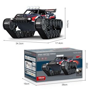 Remote Control Crawler 1/12 Big Size High Speed Tank Off-Road 4WD RC Car 2.4 Ghz RC Truck Drift Tank RC Tank for Toys Gift for Boys Kids