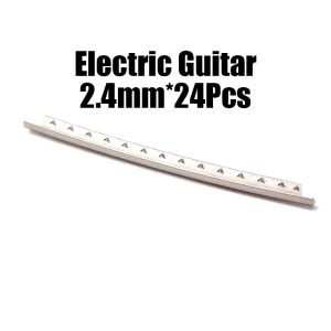 24Pcs*2.4/2.7mm Bass Electric Guitar Fret Wire 20Pcs*2.2mm Acoustic Guitar 18Pcs*1.8mm Ukulele Fretwire