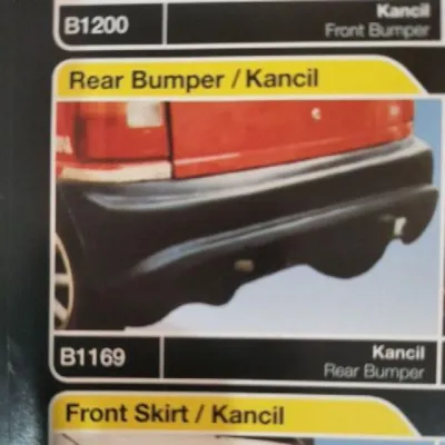 Kancil old front rear bumper bodykit skirting
