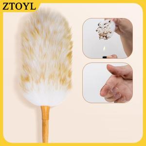 ZTOYL Len Khăn Lau Bụi Hộ Gia Đình Làm Sạch Bụi Khăn Lau Bụi Bàn Chải Xe Làm Sạch Quét Bụi Nhà Hàng Ngày Sử Dụng Có Thể Giặt Sạch Đồ Gia Dụng Công Cụ