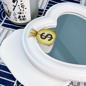 Emoji Water Drop Hair Clip Pack Handmade Hairpin Acrylic Sweat Side